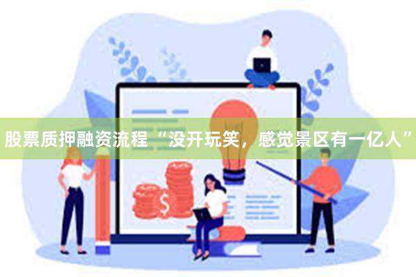 股票质押融资流程 “没开玩笑，感觉景区有一亿人”
